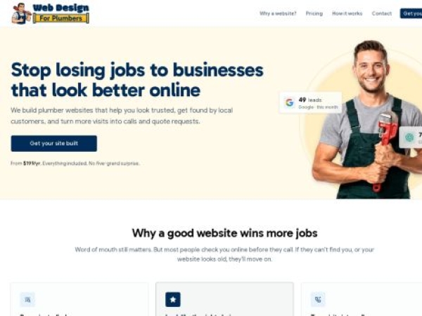 webdesignforplumbers.com.au